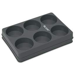 Blick Essentials Empty Tempera Cake Tray - 6 Wells, Large