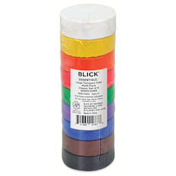 Blick Essentials Tempera Cakes - Set of 9, Large, Classic Colors, packaging