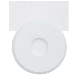 Blick Tempera Cake - White cake and swatch