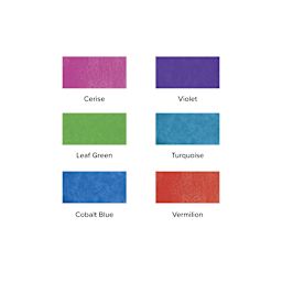 Blick Tempera Cakes - Set of 6, Secondary Colors Refill, swatches
