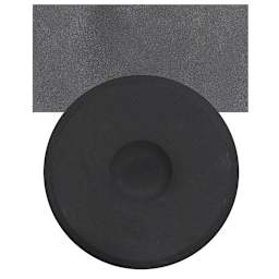 Blick Tempera Cake - Black cake and swatch