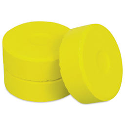 Blick Essentials Tempera Cake - Pkg of 3, Lemon Yellow, Large