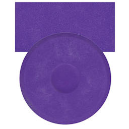 Blick Tempera Cake - Grape cake and swatch