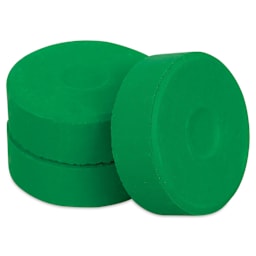 Blick Essentials Tempera Cake - Pkg of 3, Brilliant Green, Large