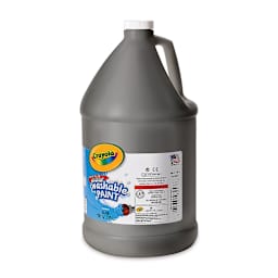 Crayola Washable Paint - Black, Gallon