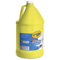 Crayola Washable Paint - Yellow, Gallon
