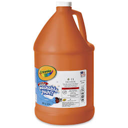Crayola Washable Paint - Orange, Gallon