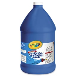 Crayola Washable Paint - Blue, Gallon