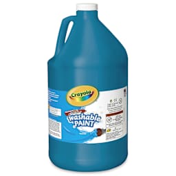 Crayola Washable Paint - Turquoise, Gallon