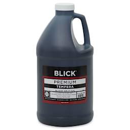 Blick Premium Grade Tempera - Black, Half Gallon
