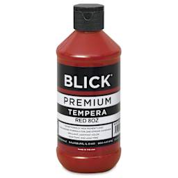 Blick Premium Grade Tempera - Red, 8 oz bottle