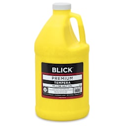 Blick Premium Grade Tempera - Yellow, Half Gallon