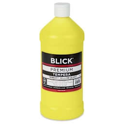 Blick Premium Grade Tempera - Primary Yellow, Quart
