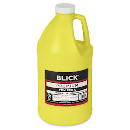 Blick Premium Grade Tempera - Primary Yellow, Half Gallon