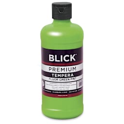 Blick Premium Grade Tempera - Fluorescent Green, Pint
