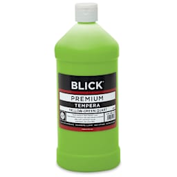 Blick Premium Grade Tempera - Yellow-Green, Quart