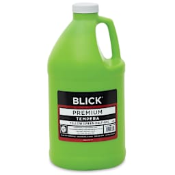 Blick Premium Grade Tempera - Yellow-Green, Half Gallon