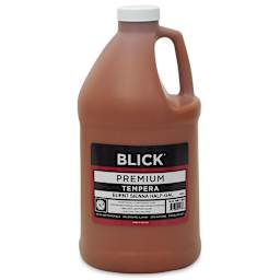 Blick Premium Grade Tempera - Burnt Sienna, Half Gallon