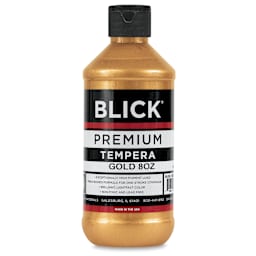 Blick Premium Grade Tempera - Gold, 8 oz bottle