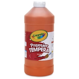 Crayola Premier Tempera - Orange, 32 oz bottle