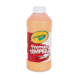 Crayola Premier Tempera - Fluorescent Orange-Yellow, 16 oz bottle
