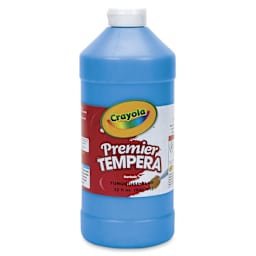 Crayola Premier Tempera - Turquoise, 32 oz bottle