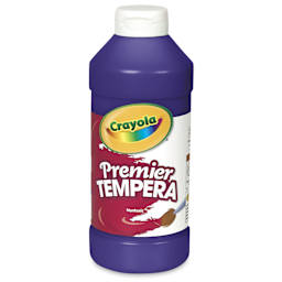 Crayola Premier Tempera - Violet, 16 oz bottle