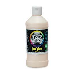 Jazz Gloss Tempera - Gloss, Metallic Pearl, 16 oz bottle