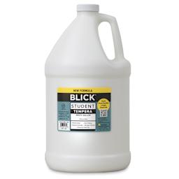 Blick Student Tempera Paint -  White, 128 oz bottle
