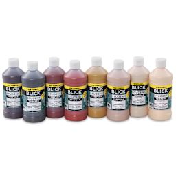 Blick Student Tempera Paints - Set of 8, Multicultural, Pint, pints side by side
