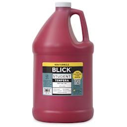 Blick Student Tempera Paint - Red, 128 oz bottle