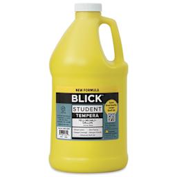 Blick Student Tempera Paint - Yellow, 64 oz bottle