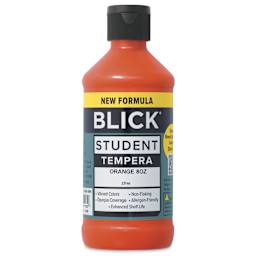 Blick Student Tempera Paint - Orange, 8 oz bottle