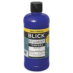 Blick Student Tempera Paint - Blue, 16 oz bottle