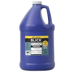Blick Student Tempera Paint - Blue, 128 oz bottle