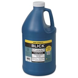 Blick Student Tempera Paint - Turquoise, 64 oz bottle