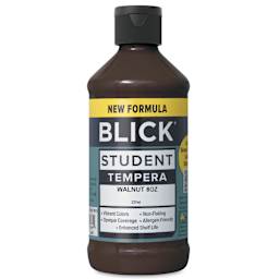 Blick Student Tempera Paint -  Walnut, 8 oz bottle