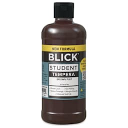 Blick Student Tempera Paint - Brown, 16 oz bottle