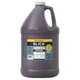 Blick Student Tempera Paint - Brown, 128 oz bottle