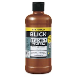 Blick Student Tempera Paint - Burnt Sienna, 16 oz bottle