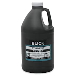 Blick Original Formula Student Tempera Paint - Black, 64 oz