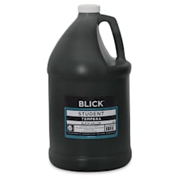 Blick Original Formula Student Tempera Paint - Black, 128 oz