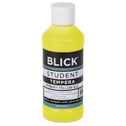 Blick Original Formula Student Tempera Paint - Primary Yellow, 8 oz