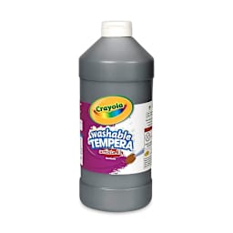 Crayola Artista II Liquid Washable Tempera - Black, 32 oz Bottle