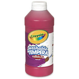 Crayola Artista II Liquid Washable Tempera - Red, 16 oz bottle