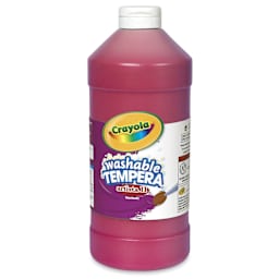 Crayola Artista II Liquid Washable Tempera - Red, 32 oz bottle