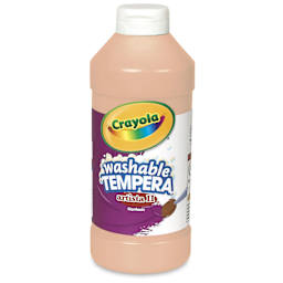 Crayola Artista II Liquid Washable Tempera - Peach, 16 oz bottle