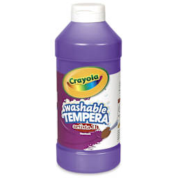 Crayola Artista II Liquid Washable Tempera - Violet, 16 oz bottle
