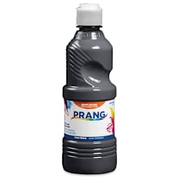 Prang Ready-To-Use Tempera Paint - Black, 16 oz bottle