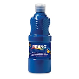 Prang Ready-To-Use Tempera Paint - Blue, 16 oz bottle